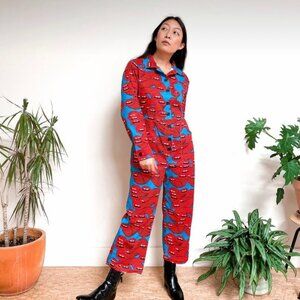 Nooworks Mouth Jumpsuit Coveralls